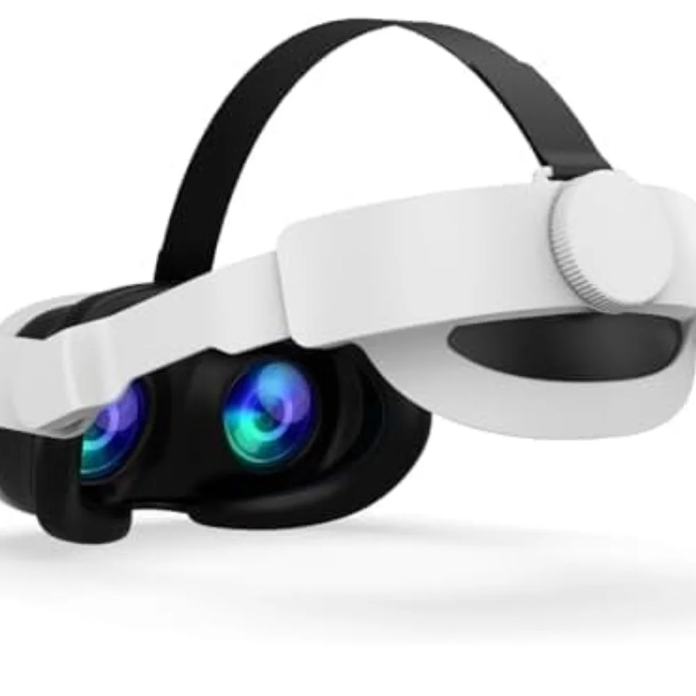 Oculus Quest 3 Comfort Head Strap in White and Gray